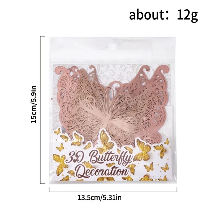 12-36 ชิ้นผีเสื้อสําหรับบรรจุข - Flower Wrap Kraft บทวิจารณ์และราคา