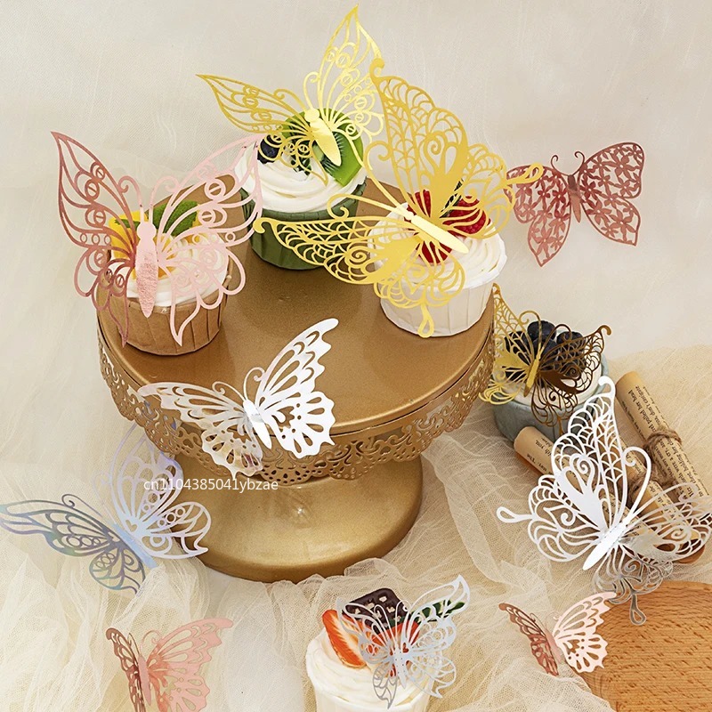 12-36 ชิ้นผีเสื้อสําหรับบรรจุข - Flower Wrap Kraft บทวิจารณ์และราคา