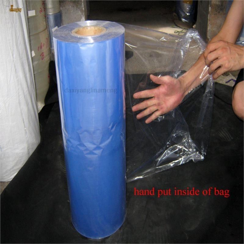 0.5-1.5 กก.PVC ความร้อนต่อท่อฟ - Cellophane Wrap Clear บทวิจารณ์และราคา