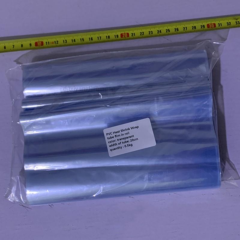 0.5-1.5 กก.PVC ความร้อนต่อท่อฟ - Cellophane Wrap Clear บทวิจารณ์และราคา
