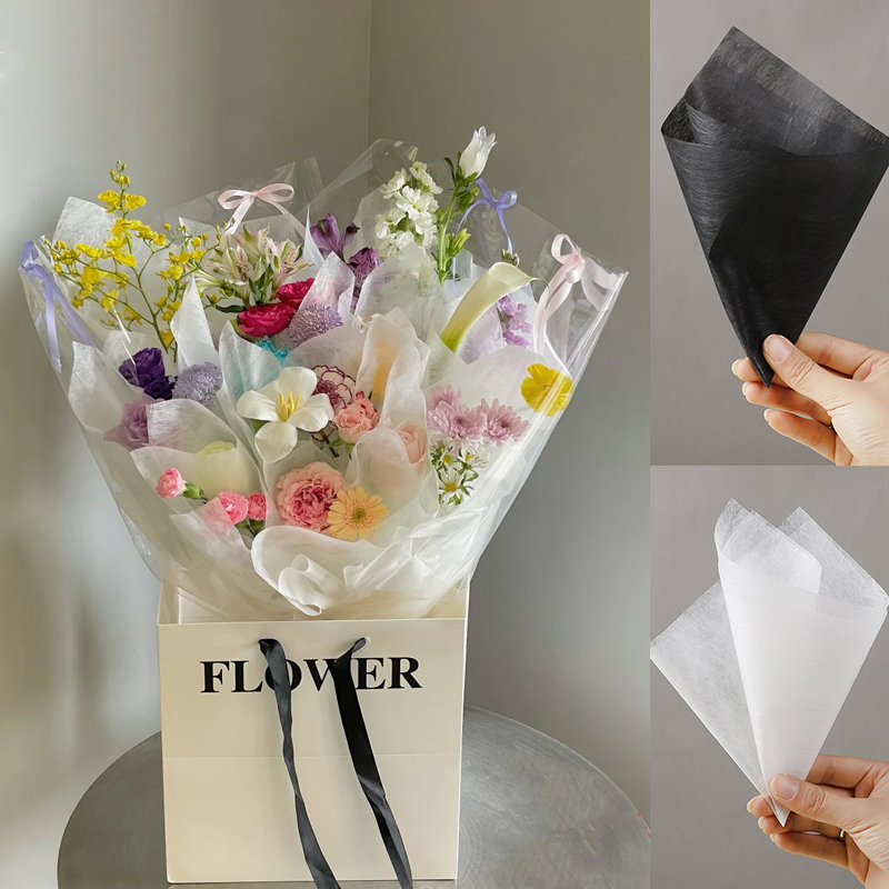 40 ชิ้นเกาหลีกระดาษห่อดอกไม้ช่ - Flower Wrap Kraft บทวิจารณ์และราคา
