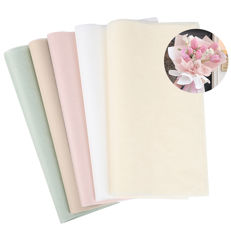 40 ชิ้นเกาหลีกระดาษห่อดอกไม้ช่ - Flower Wrap Kraft บทวิจารณ์และราคา