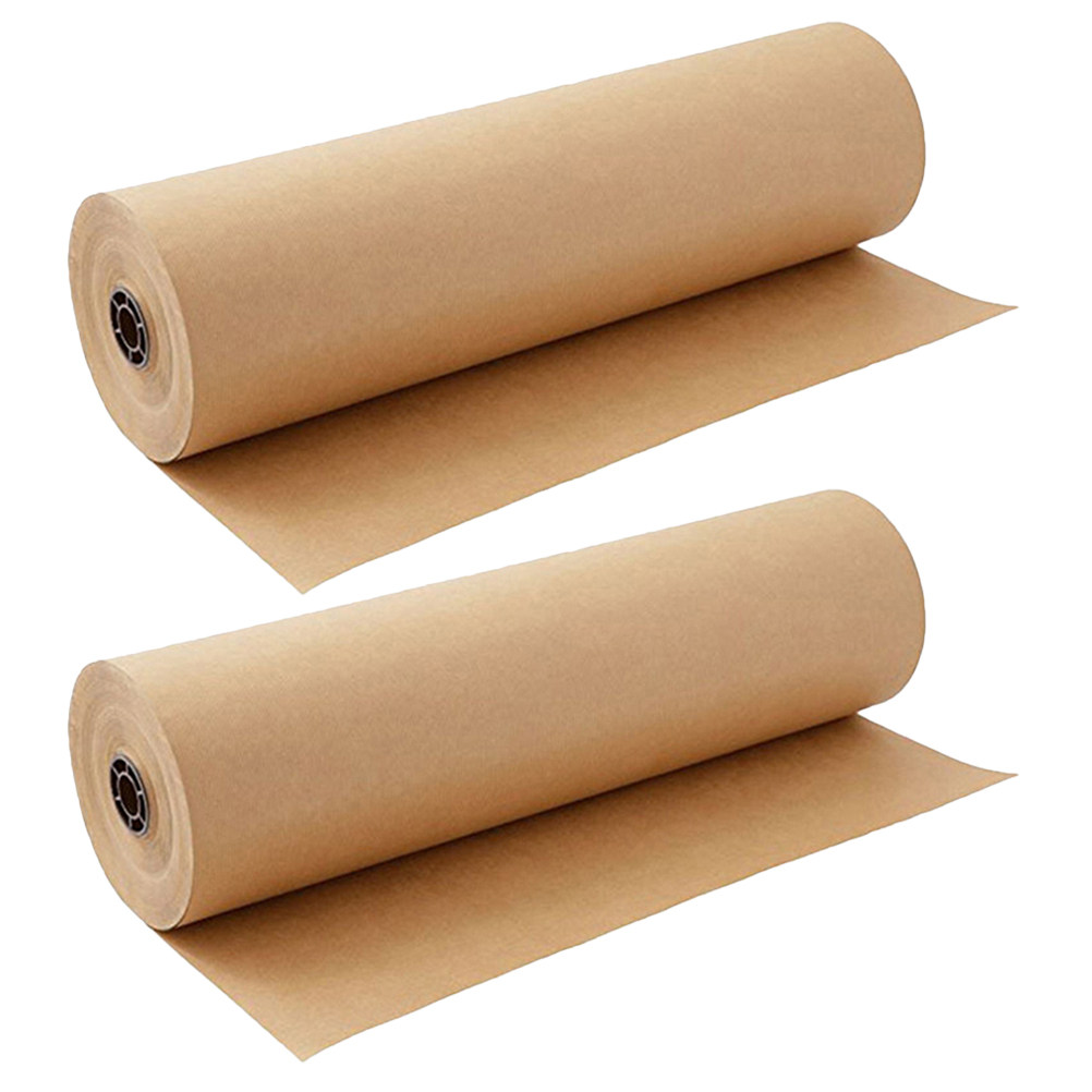 กระดาษคราฟท์ 2 ม้วน กระดาษห่ออ - Flower Wrap Kraft บทวิจารณ์และราคา