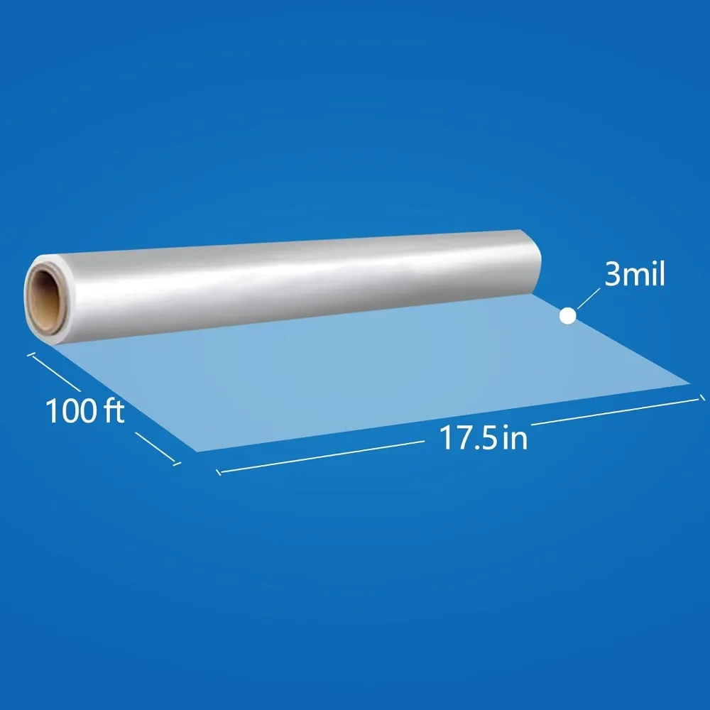 ม้วนพลาสติกใสห่อของ ขนาด 100 ฟ - Cellophane Wrap Clear บทวิจารณ์และราคา