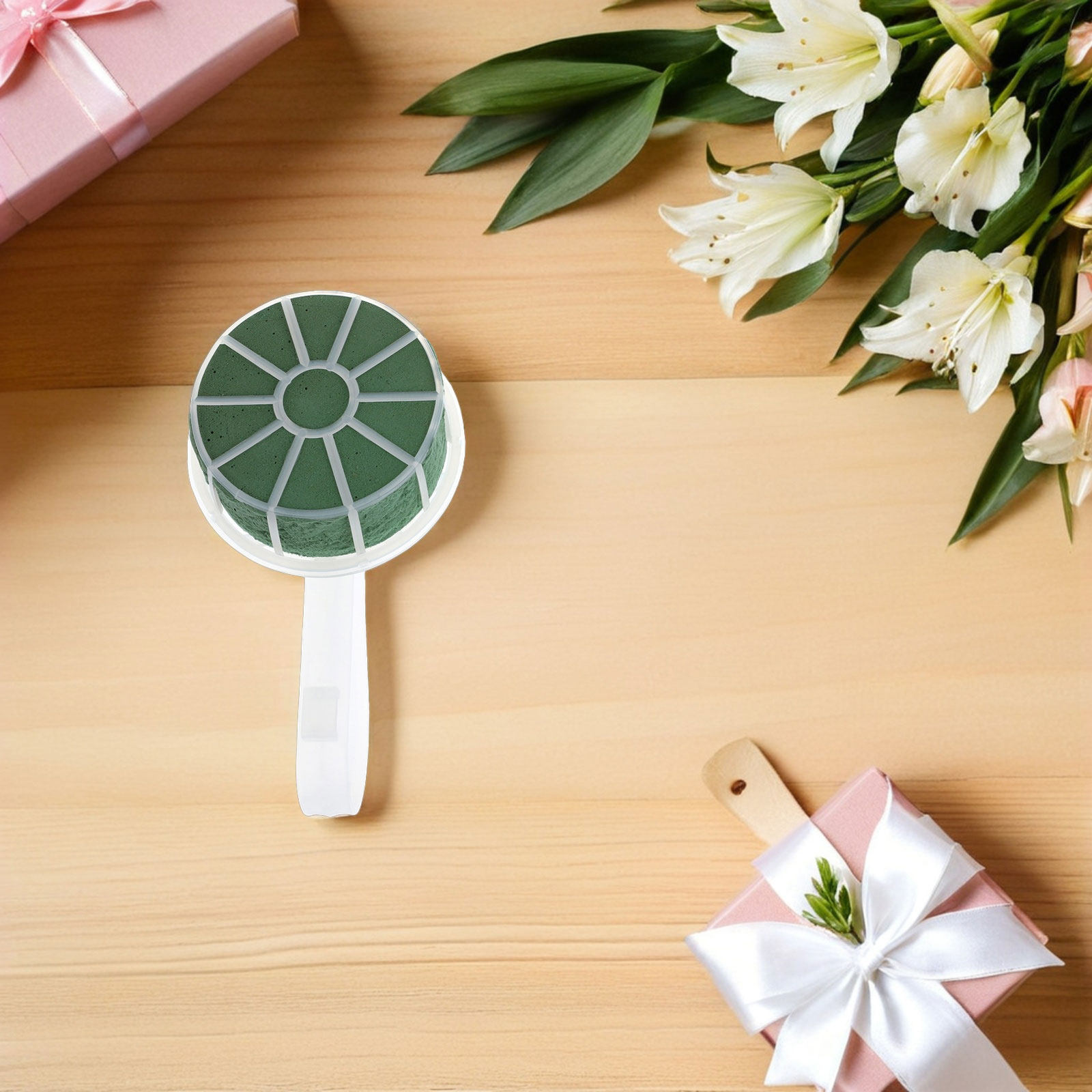 ที่จับดอกไม้สำหรับช่อดอกไม้งาน - Bouquet Holder Foam บทวิจารณ์และราคา