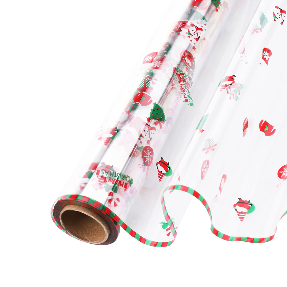 ม้วนฟิล์มใสห่อของขวัญคริสต์มาส - Cellophane Wrap Clear บทวิจารณ์และราคา