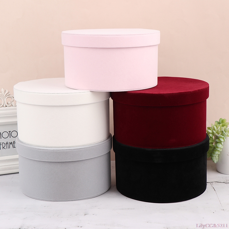 กํามะหยี่รอบดอกไม้กล่องของขวัญ - Anda Florist Supply บทวิจารณ์และราคา