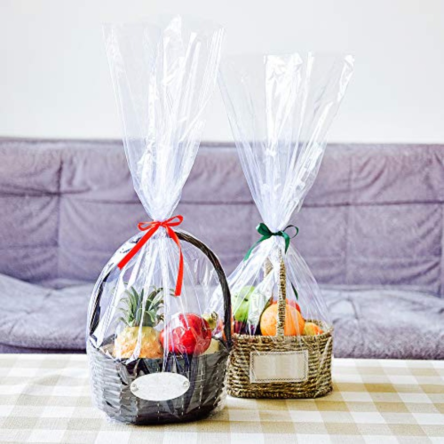 ถุงพลาสติกใสสำหรับห่อของขวัญแล - Cellophane Wrap Clear บทวิจารณ์และราคา