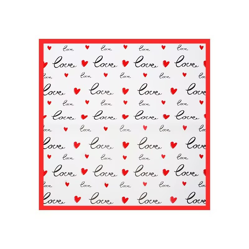 กระดาษห่อดอกไม้ลายดอกไม้ 20 แผ - Flower Wrap Kraft บทวิจารณ์และราคา