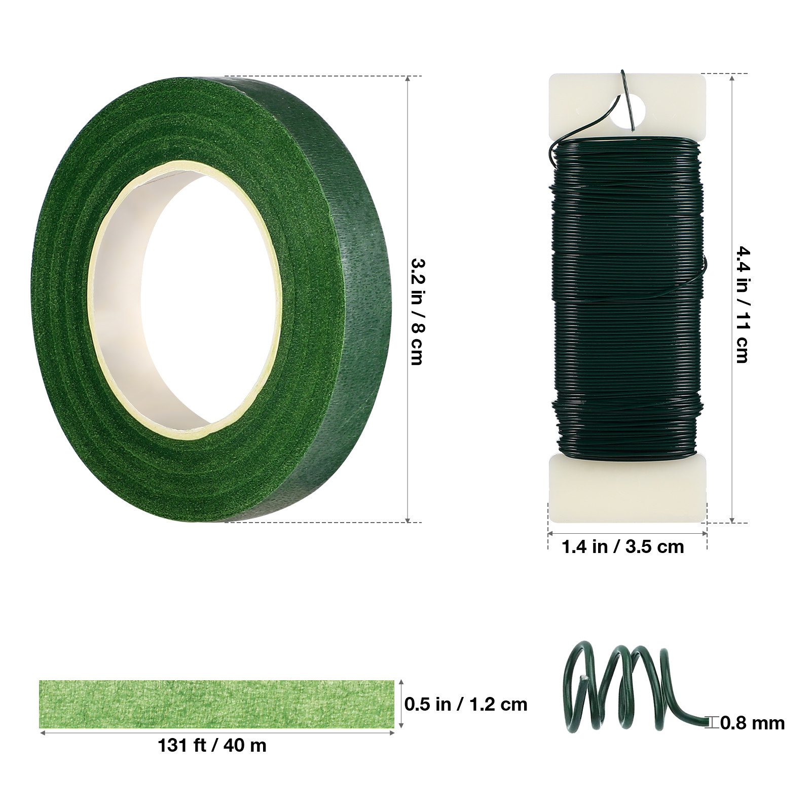 ชุดลวดจัดดอกไม้และเทปดอกไม้ 1  - Anda Florist Supply บทวิจารณ์และราคา