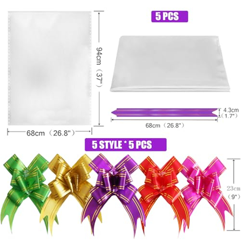 กระดาษห่อกระดาษแก้วแบบใสขนาดให - Cellophane Wrap Clear บทวิจารณ์และราคา