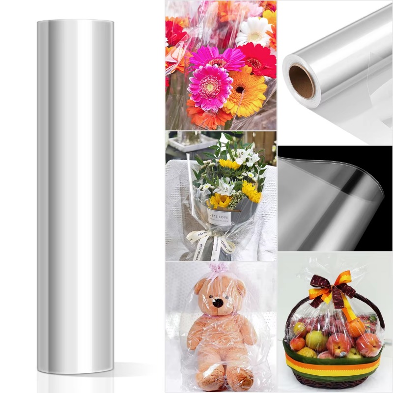 กระดาษห่อดอกไม้ ฟิล์มใสสำหรับบ - Flower Wrap Kraft บทวิจารณ์และราคา