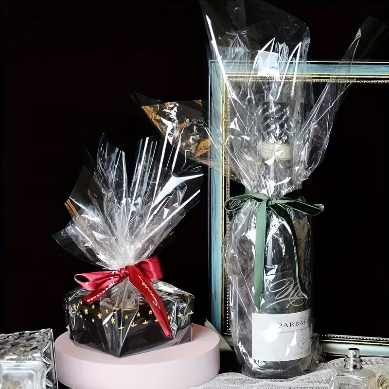 กระดาษห่อดอกไม้ ฟิล์มใสสำหรับบ - Flower Wrap Kraft บทวิจารณ์และราคา