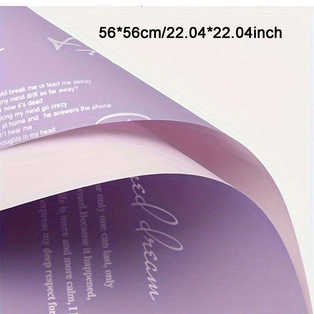 20PCS กันน้ํา Two-Tone Elegant - Flower Wrap Kraft บทวิจารณ์และราคา