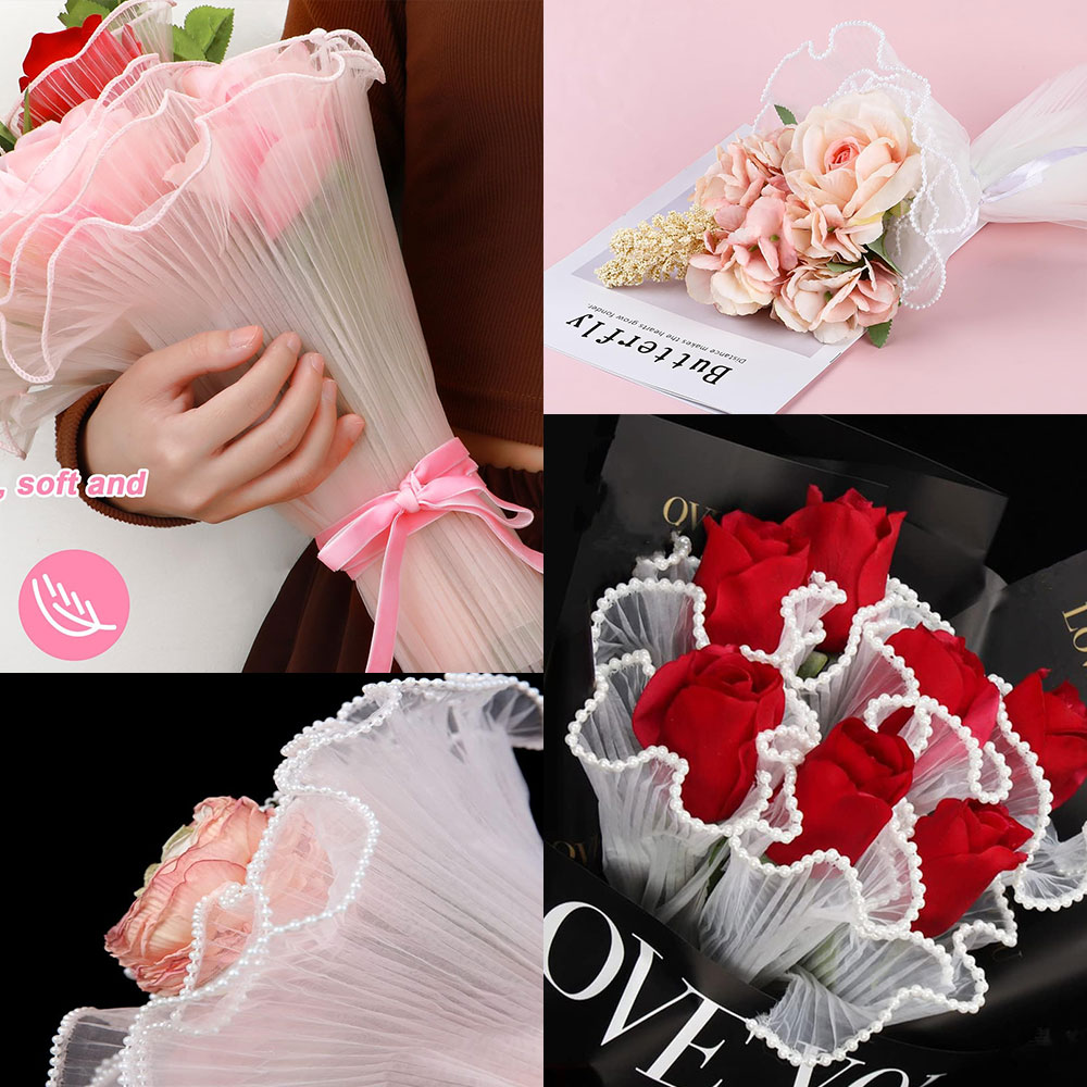 28cmX3.8Yds ห่อดอกไม้กระดาษ Pe - Anda Florist Supply บทวิจารณ์และราคา